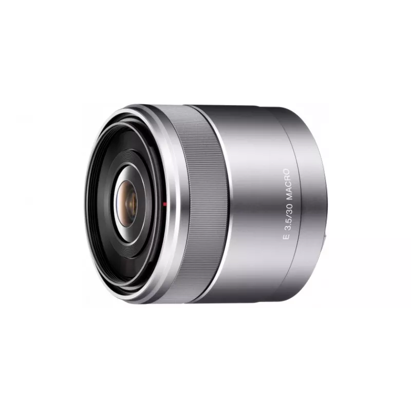Sony SEL30M35S.SYX E-Mount 30mm f/3.5 makro objektīvs (sudraba)