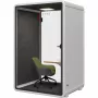 SOUNDBOX INC Soundbox Office Pod SR-M (F4) 1 Person White - Akustiskā Telefona Kabīne ar LED Apgaismojumu un Ventilāciju