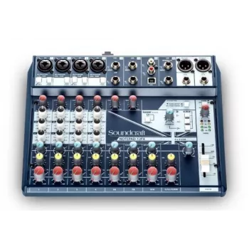 Soundcraft Notepad-12FX Analogā mikserpults ar USB audio interfeisu un Lexicon efektiem