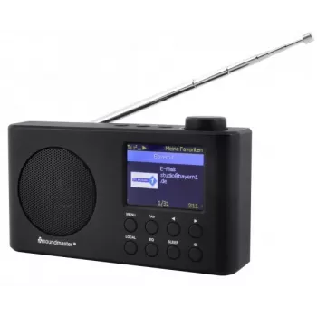 Soundmaster IR6500SW portatīvais digitālais radio Internets/DAB+/FM WLAN Bluetooth