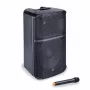 Soundsation Provibe 10AIR Active 10 collu 2-virzienu PA skaļrunis ar Bluetooth un USB MP3 atskaņotāju, 300W RMS, melns