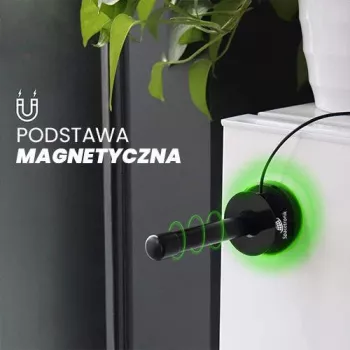 Spacetronik Hook TV DVB-T2 magnētiskā antena ar 28 dBi pastiprinātāju un 3 m kabeli