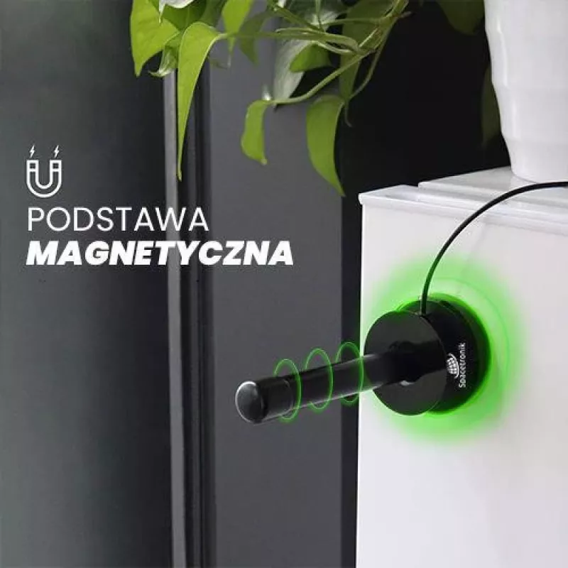 Spacetronik Hook TV DVB-T2 magnētiskā antena ar 28 dBi pastiprinātāju un 3 m kabeli
