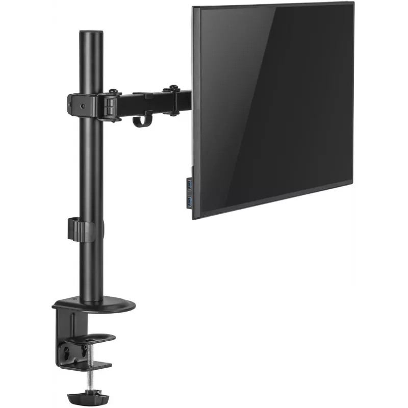 Spacetronik SPA-112 Galda stiprinājums 1 monitoram 17-32 collas Melns