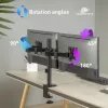 Spacetronik SPA-120 Galda stiprinājums 2 monitoriem