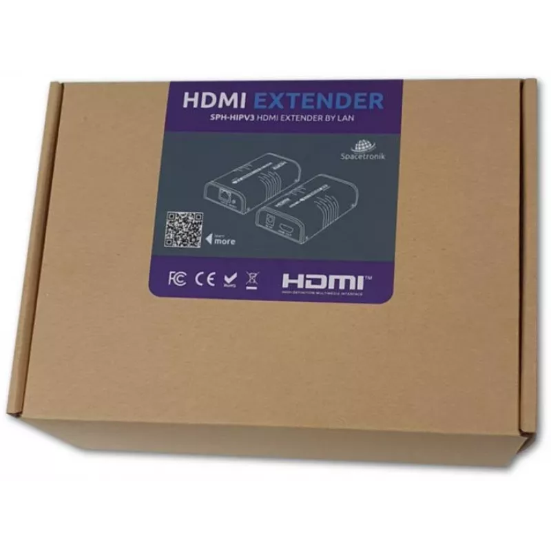 SPACETRONIK SPH-HIPv4 HDMI over IP uztvērējs Multicast RX