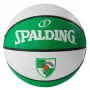 SPALDING EuroLeague Žalgiris Kauņa oficiālā basketbola bumba 7. izmērs oranža/krēmkrāsa