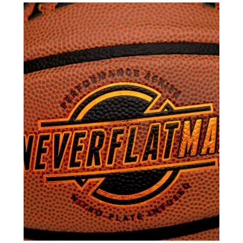 Spalding Neverflat Max iekštelpu un āra basketbola bumba brūna 7. izmērs