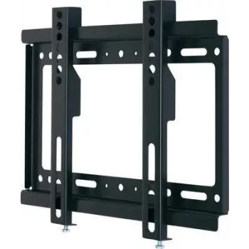 SpeaKa Professional 1089871 Fiksēts sienas stiprinājums 23-42 collu televizoriem līdz 30 kg, VESA 200x200, melns