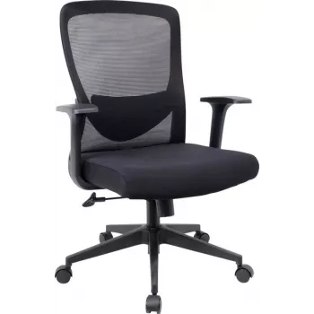 SpeaKa Professional Ergonomska biroja rotējošais krēsls SP-14124760 SP-MOC-002 melns siets