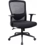 SpeaKa Professional Ergonomska biroja rotējošais krēsls SP-14124760 SP-MOC-002 melns siets