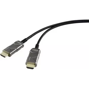 SpeaKa Professional HDMI kabelis 10 m Ultra HD 4K ar Ethernet melns [1x HDMI Male - 1x HDMI Male] SP-8821984