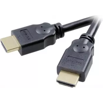 SpeaKa Professional HDMI savienojuma kabelis 1,5 m melns 4K 60Hz 18Gbps ar zelta pārklājumu (SP-7869884)