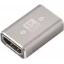 SpeaKa Professional SP-11301992 HDMI adapteris savienotājs 8K 60Hz 4K 120Hz alumīnija pelēks