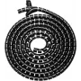 SpeaKa Professional SP-13402976 Kabeļu saišķošanas šļūtene Poliuretāns Melna 10 mm x 1 m