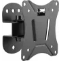 SpeaKa Professional SP-6012040 galda stiprinājums 13-27 collu monitoriem, pilna kustība, VESA 75/100, 8 kg, melns