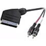 SpeaKa Professional SP-7870676 Audio kabelis 2 m SCART uz 2 x RCA melns