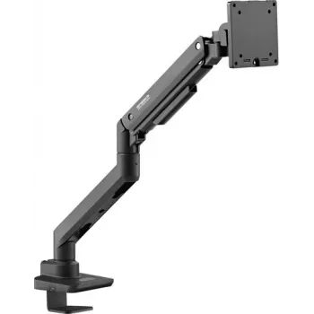 SpeaKa Professional SP-MM-970 Viena monitora rokas galda stiprinājums 17-49 collu ekrāniem, gāzes atsperes augstuma regulēšana, noliekšana, pagriešana, rotācija, VESA 75/100, melns SP-12355456
