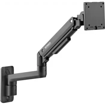 SpeaKa Professional SP-MM-990 Pilnas kustības sienas stiprinājums 17 collu-49 collu monitoriem, augstumā regulējams, noliece un pagriešana, VESA līdz 200x200, 20 kg, melns SP-12358884