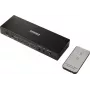 SpeaKa Professional SP-SWAP-500 2 portu HDMI KVM matricas slēdzis ar audio, 4K UHD, USB 2.0 centrmezglu, metāla, melns SP-13904372