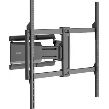 SpeaKa Professional SP-TVM-1400 Pilnas kustības TV sienas stiprinājums 50 collu–100 collu ekrāniem, 75 kg, VESA 200x200 līdz 900x600, noliekšana un pagriešana, melns SP-14131064