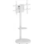 SpeaKa Professional SP-TVS-800 augstumā regulējams, noliecamais TV grīdas statīvs 37-86 collu ekrāniem, VESA 200x200 līdz 800x500, 50 kg, melns