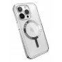 Speck Gemshell Grip + MagSafe iPhone 15 Pro (Caurspīdīgs / Hroma Apdare)
