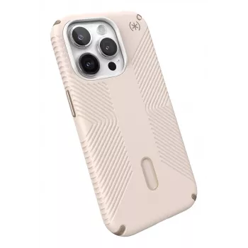 Speck Presidio2 Grip ClickLock & Magsafe iPhone 15 Pro (Bleached Bone / Heirloom Gold / Hazel Brown)