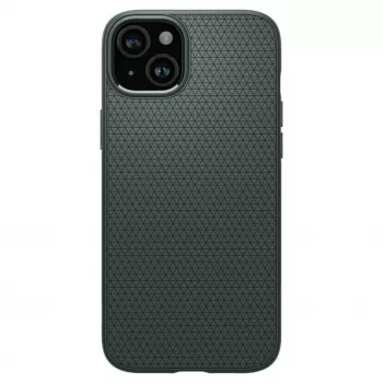 Spigen Liquid Air Maciņš iPhone 15 - Abyss Green