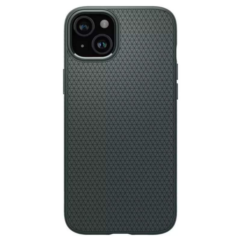 Spigen Liquid Air Maciņš iPhone 15 - Abyss Green