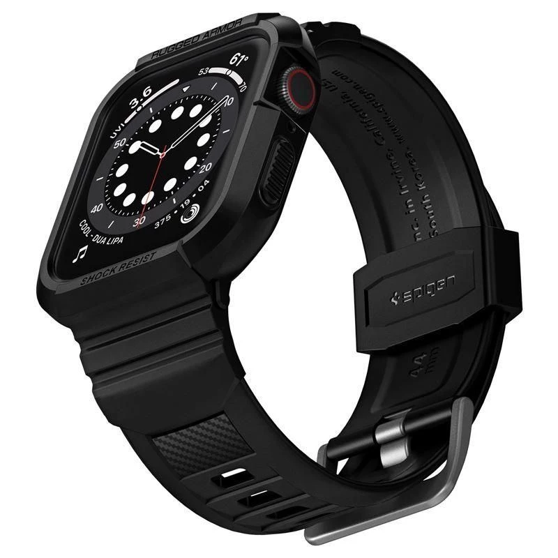 Spigen Rugged Armor Maciņš Apple iPhone 11 - Matēti Melns