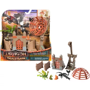 Spinmaster How to Train Your Dragon Dragon Arena Dragon Capture Playset