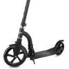 Spokey Agent 929389 Bērnu skrejritenis - Alumīnija rāmis, 120mm PU riteņi, ABEC-5 gultņi, salokāms, 3 augstuma regulējumi, maks. 50kg, sarkans