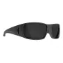 SPY Man Sunglasses 670036374135 - Melns propionāta rāmis, polikarbonāta lēcas, UV400 aizsardzība, 63/14/130 mm