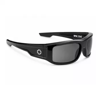 SPY Unisex saulesbrilles 673037374135 - Matēts melns rāmis, pelēkas lēcas - 66/16/140 mm
