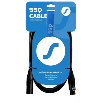 SSQ Cable XX15 - XLR-XLR kabelis, 15 metri