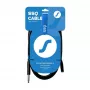 SSQ JSG3 - 3.5mm līdz 6.3mm stereo jack audio kabelis, 3m, melns