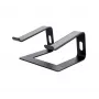 SSQ LS1 Laptop Statīvs - Regulējams Ergonoms Alumīnija Paaugstinātājs 10-15.6 collu Klēpjdatoriem, Sudrabs