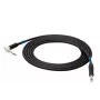 SSQ SS-1439 Kabelis Jack Mono - Jack Mono (90 grādu leņķis) 1 m Melns