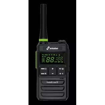 stabo freetalk com III PMR446 divvirzienu radio komplekts ar diviem (20262)