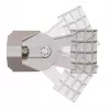 STALFLEX Mini Bracket LOCO - Universāls sienas/staba montāžas kronšteins Ubiquiti NanoStation Loco / MikroTik SXT