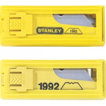 Stanley 0-11-921 Trapecveida nolaužamie rezerves asmeņi, augstas oglekļa satura tērauds, 10 gab.