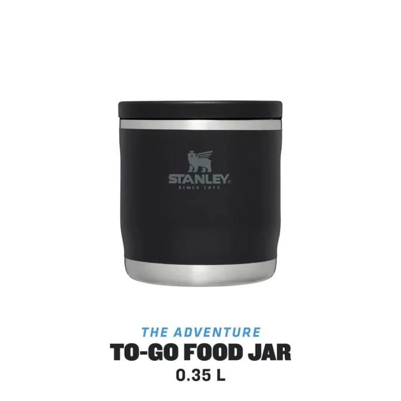 STANLEY Adventure To-Go vakuumā izolēts pārtikas trauks 0,35L melns