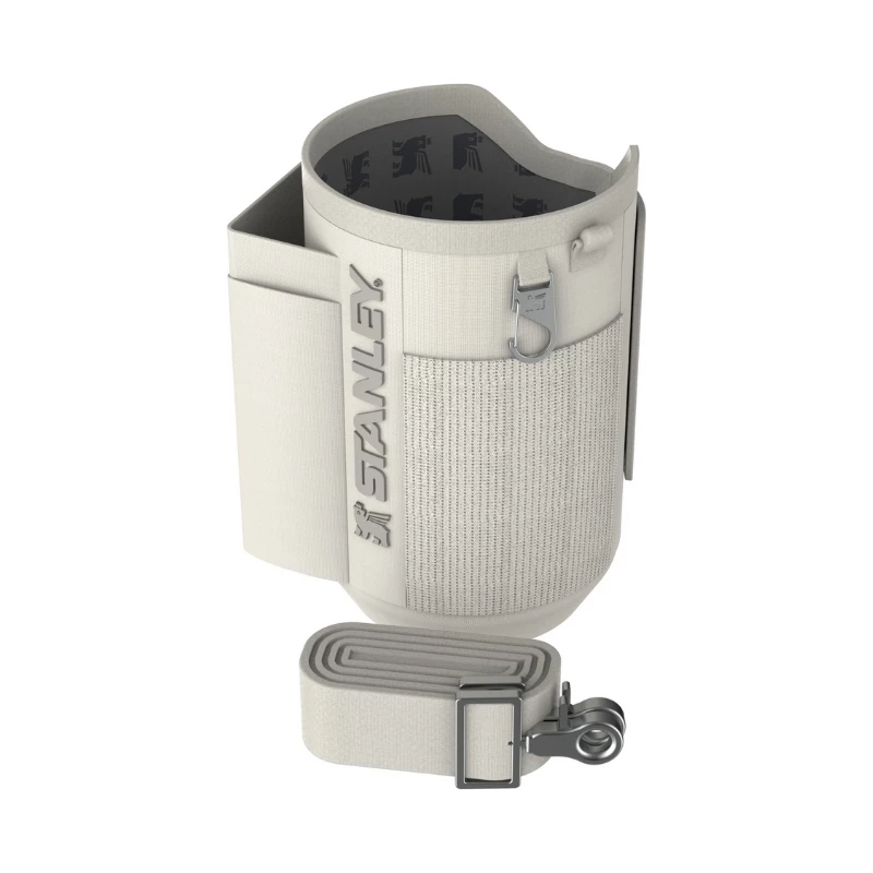 STANLEY pārnēsāšanas maciņš The All-Day Quencher Carry-All 1,18L termokrūzei ar salmiņu, krēmkrāsā
