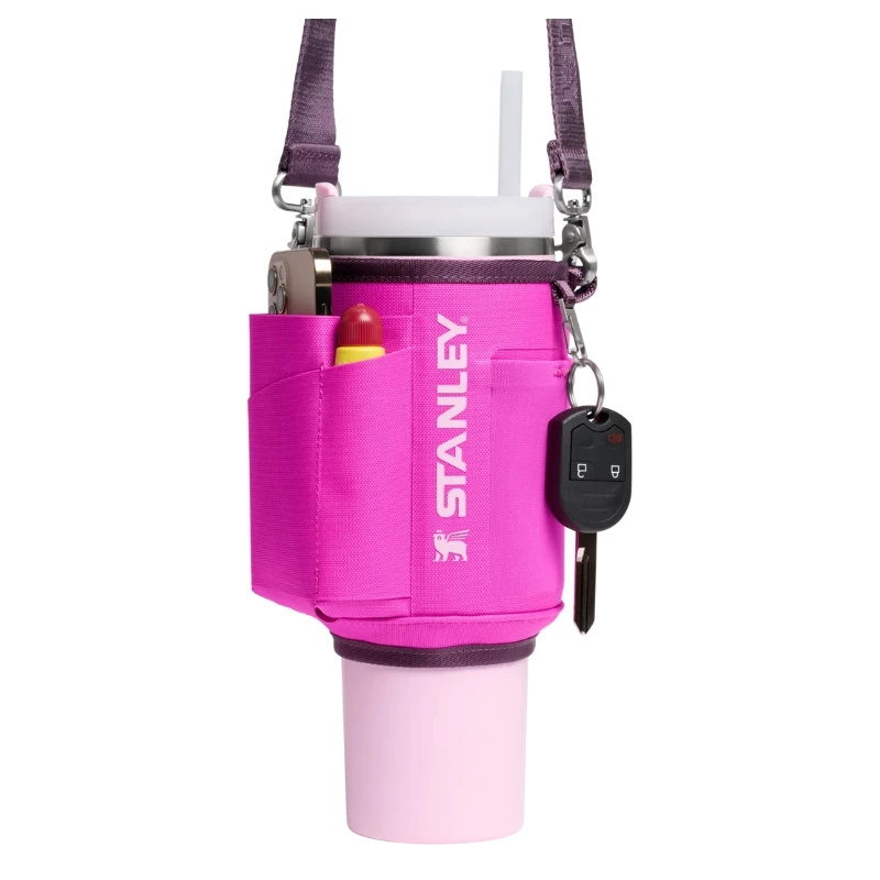 STANLEY pārnēsāšanas maciņš termokrūzei ar salmiņu The All-Day Quencher Carry-All 1,18L purpura