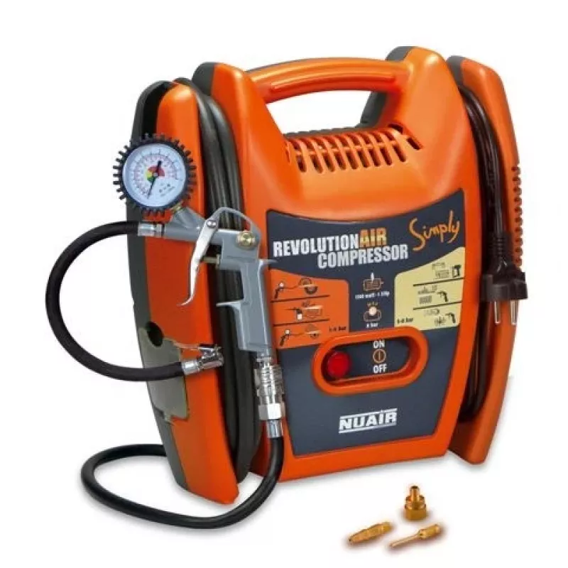 STANLEY Kompresors NU-AIR Simply 1.5HP/8BAR/Bezeļļas