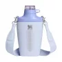 STANLEY Cross Bottle 0,68L termoss ar plecu siksnu, gaiši zils