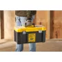 STANLEY Essential 19 collu instrumentu kaste ar organizētājiem, melna/dzeltena