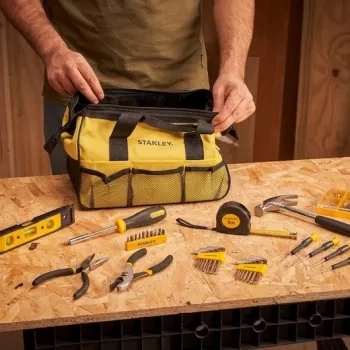 Stanley FatMax 16-daļīgs instrumentu komplekts dzeltenā atvērtā somā