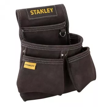 Stanley FatMax Jostas soma ar 3 nodalījumiem un lentes turētāju, melna/dzeltena